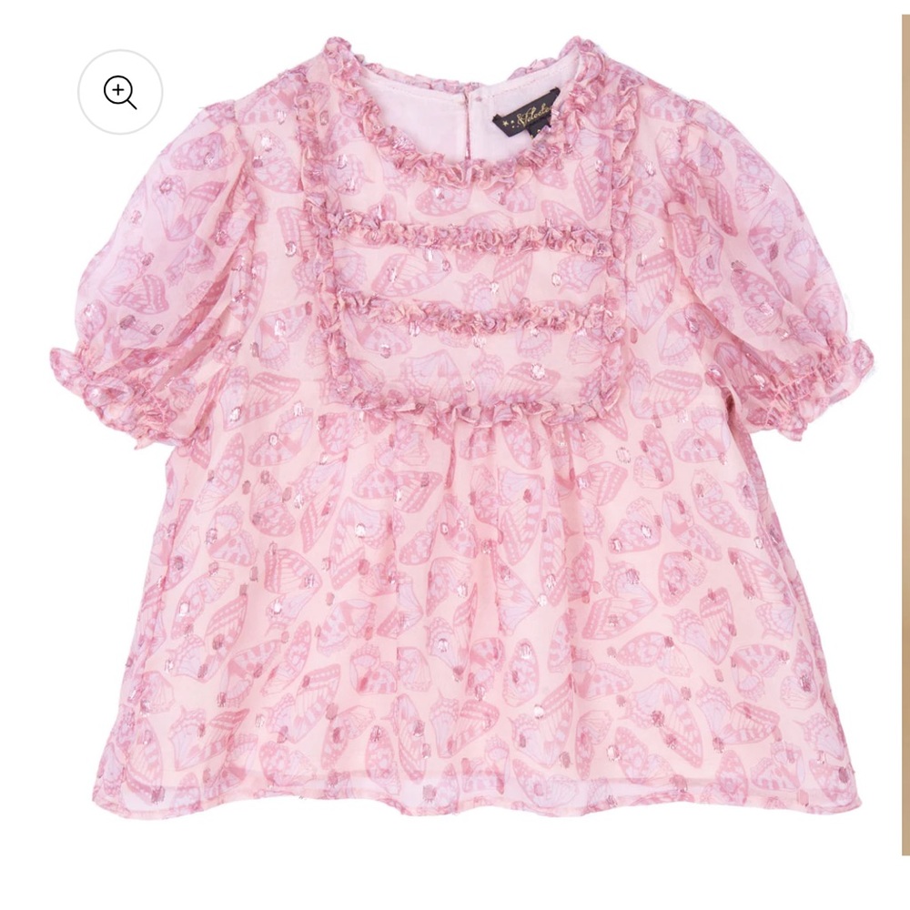 Velveteen kids Top NWT